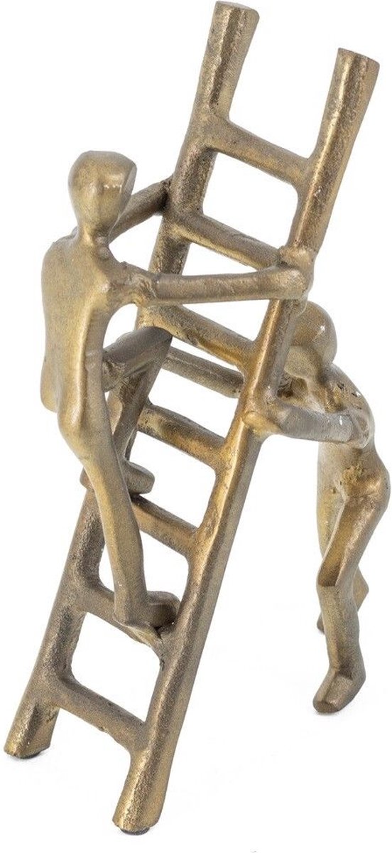 Decoratie beeld ladder goud - gold - stairs - ornamenten