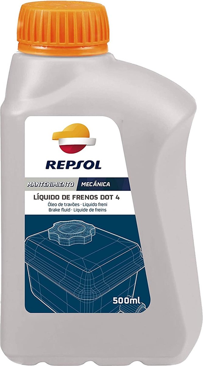 Repsol DOT4 Olie Remmen 500ML