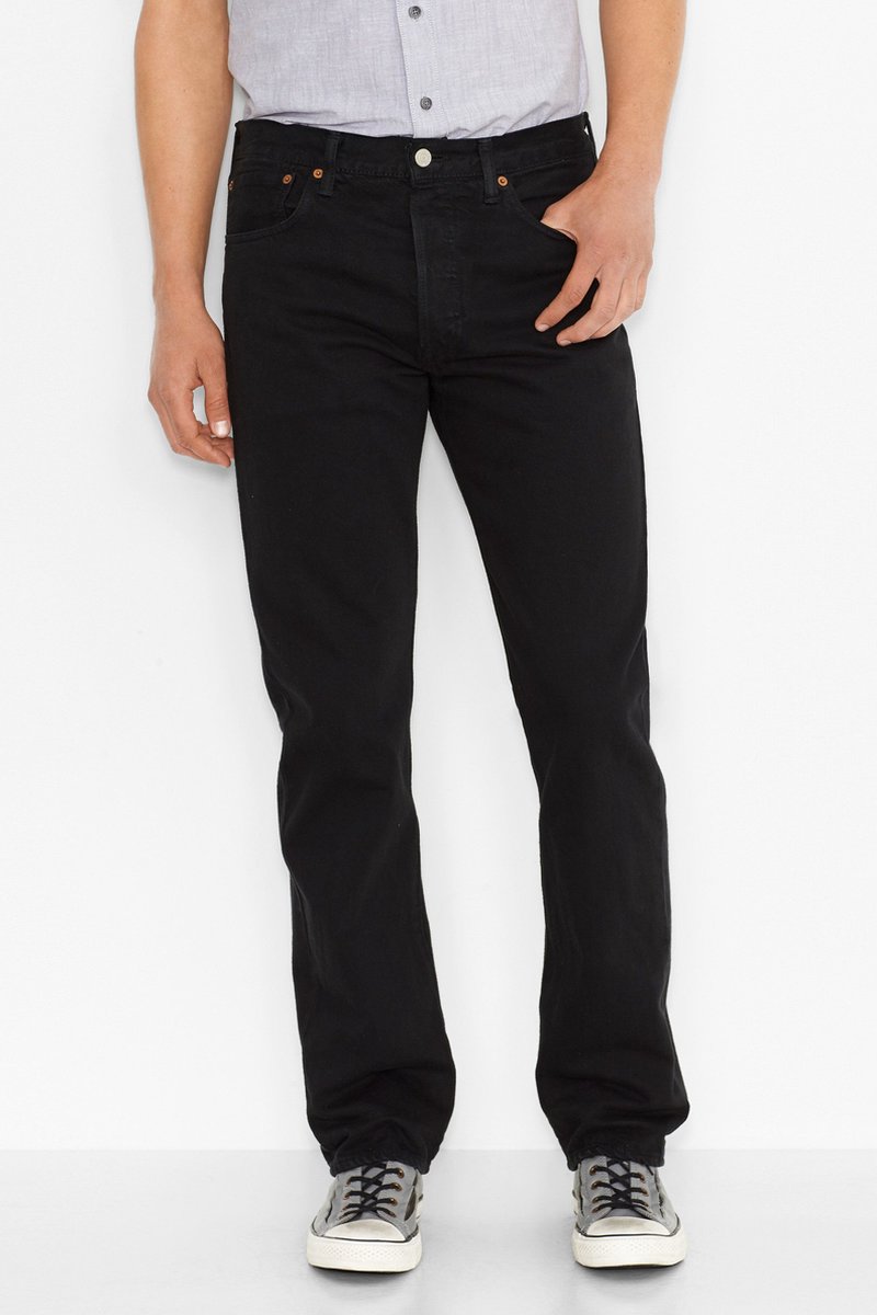 Levi's - 501 Jeans Original Fit Black 0165 - Maat W 33 - L 30 - Regular-fit  | bol.com