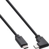 InLine 35706W câble USB 0,5 m USB 3.2 Gen 2 (3.1 Gen 2) USB C Noir