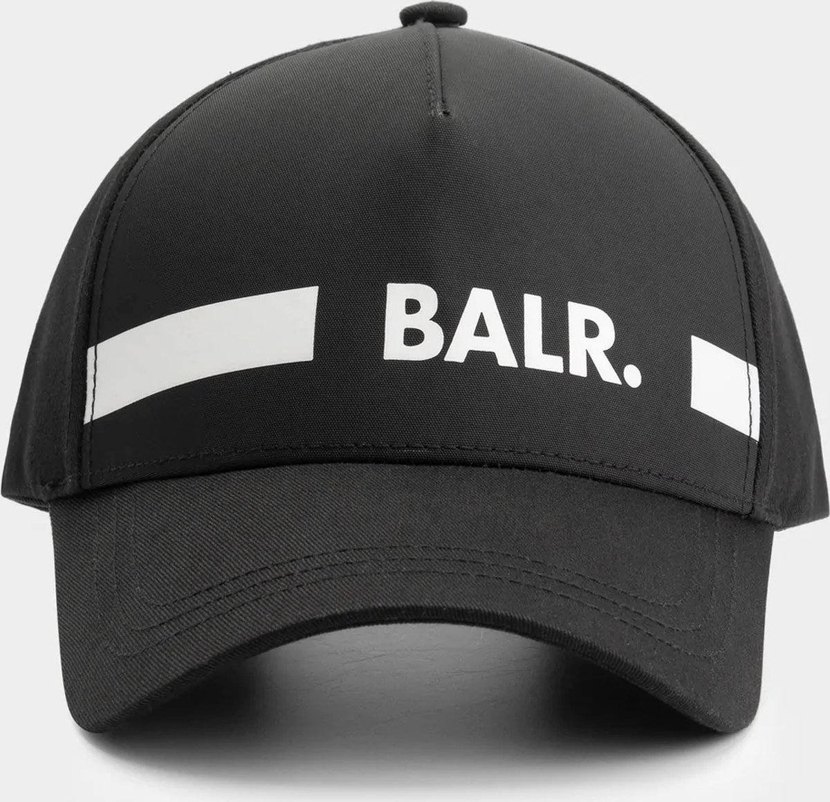 BALR. Classic Cotton Horizontal Logo Cap Jet Black