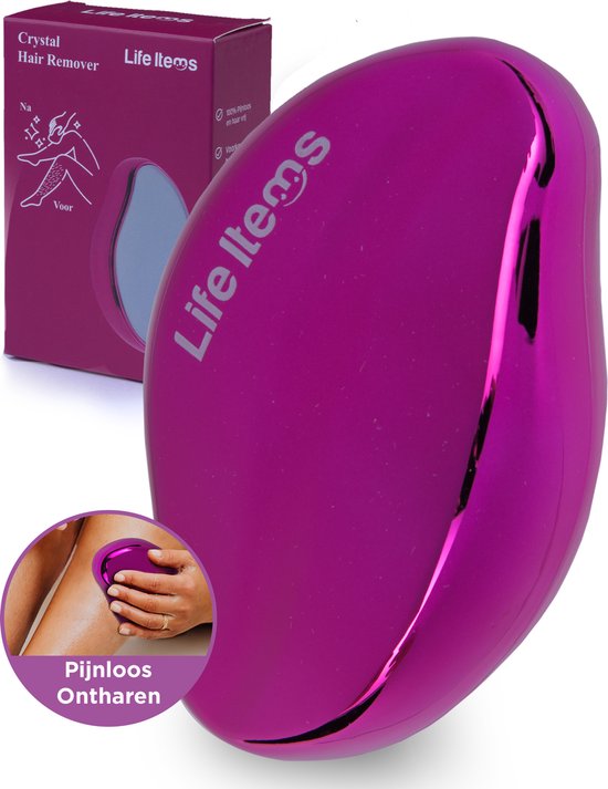 Crystal Hair Removal Haarverwijderaar Pijnloos en comfortabel