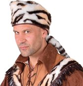 Magic By Freddy's - Indiaan Kostuum - Wilde Tijger Hoed - - Carnavalskleding - Verkleedkleding
