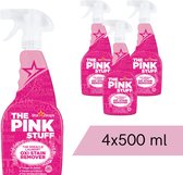 The Pink Stuff - Vlekverwijderaar Spray - 4 x 500 ml - Voordeelverpakking