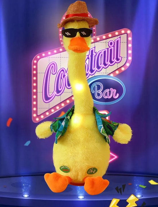 Dansende Eend Speelgoed Interactieve Pratende Knuffel TikTok
