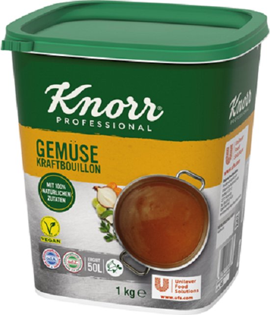 Knorr Groentebouillon 1,00 kg blik bol