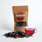 OZ Tea - Thé Hibiscus - 70 grammes - 100% naturel - Thé en vrac - Plein de goût et d' Aroma
