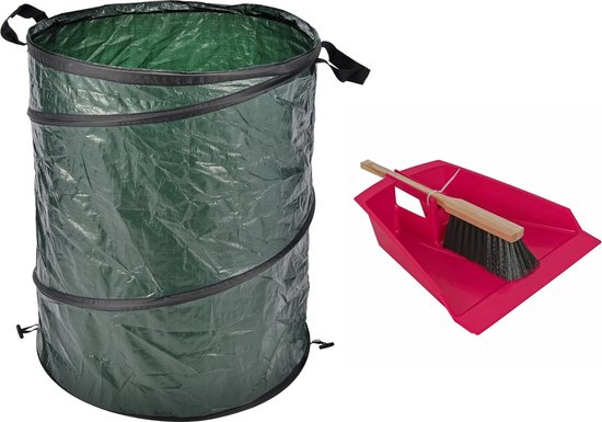 Groot pelle/casserole rose 43 cm avec sac poubelle de jardin 130L pour  déchets de... | bol