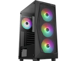 Aerocool Falcon ARGB Midi Tower Zwart