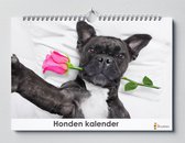 Honden kalender | 35x24 cm | Verjaardagskalender | Wandkalender