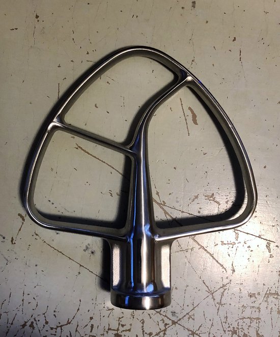 JP22B, RVS klopper originele 5KSM5THFBSS voor de Kitchenaid 5KSM125-195 en alle Kitchenaid machines met een kantelbare kop en nog vele andere machines. — afbeelding 2
