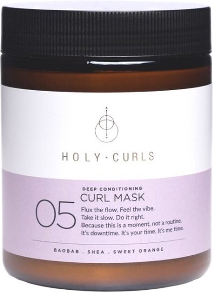 Holy Curls Mask 250 ml - Haarmasker droog haar - Haarmasker beschadigd haar