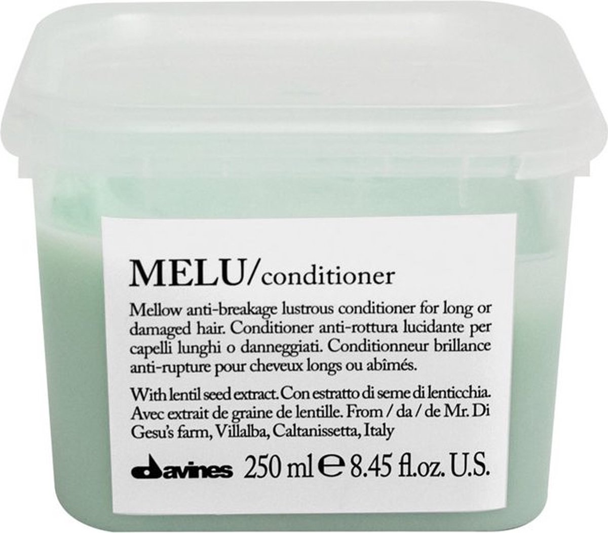 Davines MELU Conditioner 250 ml - Conditioner voor ieder haartype