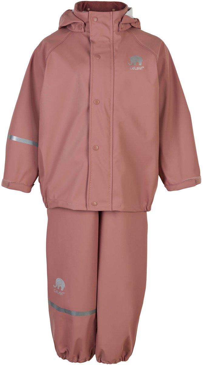 CeLaVi - Basic regenpak voor kinderen - Burlwood - maat 80cm