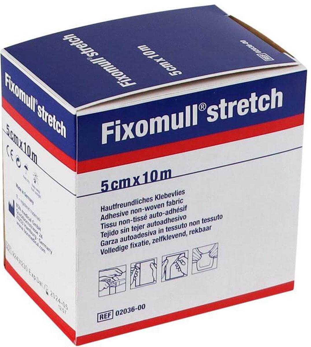 Fixomull Stretch - 10 m x 5 cm