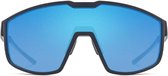 DRIIVE PRO RACE - sportbril - regular - zwart - shield - 135mm - UV400 bescherming