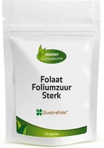Folaat Foliumzuur Sterk | 1000 mcg - Quatrefolic® | 100 capsules | vitaminesperpost.nl