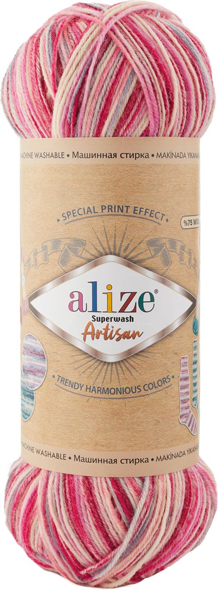 Sokkenwol - Alize Superwash - Artisan 9002