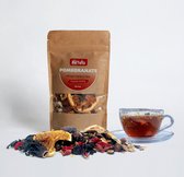 Oz Tea Thee à la grenade 90 grammes - 100 & Naturel - Excellente qualité - Cadeau - Goût spécial - Thee en vrac