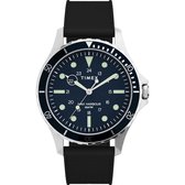 Timex Navi XL TW2U55700 Horloge - Rubber - Zwart - Ø 41 mm