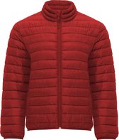 Gewatteerde jas met donsvulling Rood model Finland merk Roly maat 2XL