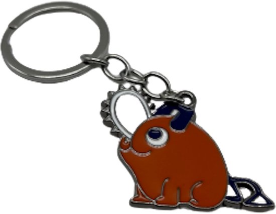 Chainsaw Man - Pochita Sleutelhanger - Oranje - Attitude Holland