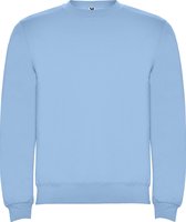 Licht Blauwe unisex sweater Clasica merk Roly maat S