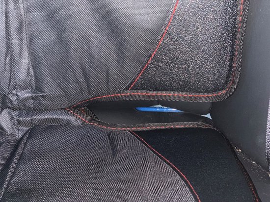 BonBini's autostoelbeschermer - isofix compatibel - autostoel beschermer isolatiekussen voor kinderzitjes - autobekleding beschermer voor kinderzitje - 29,6 x 27,7 x 11,3 cm van BonBini — afbeelding 4