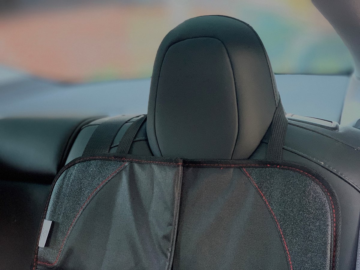 Autostoelbeschermer - isofix compatibel - isolatiekussen voor kinderzitjes - 29,6 x 27,7 x 11,3 cm – foto 3