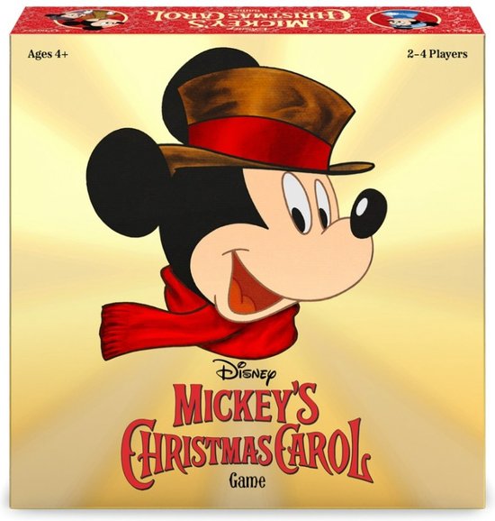 Thumbnail van een extra afbeelding van het spel Mickey Mouse - Mickey's Christmas Carol Holiday Game (Bordspel) (Engels)