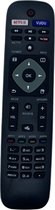 Afstandsbediening Philips Smart TV 398GR8BD1NEPHH| afstandsbediening voor Philips TV | Zwarte Philips televisie afstandsbediening | makkelijk in gebruik