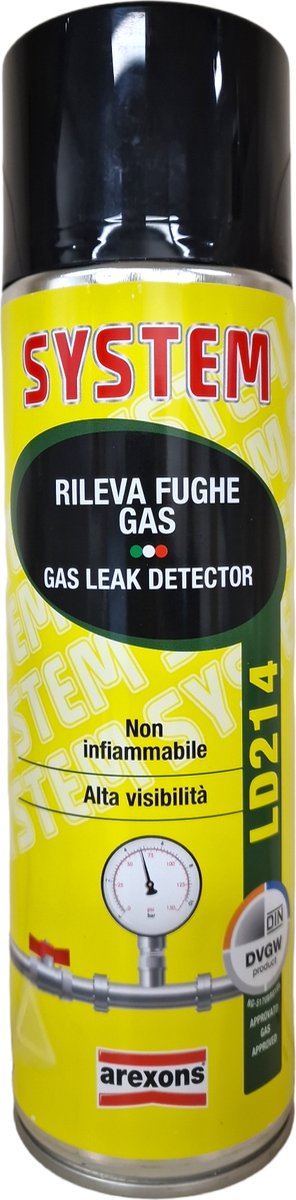 System - Lek zoeker detectie spray - Gas lek Detectorspray - Gas detectie spray - Gas lek opsporen - lek vinden.