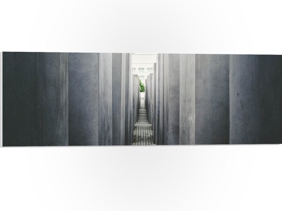 WallClassics - Plaque de Mousse PVC - Monument en Allemagne - 90x30 cm Photo sur Plaque de Mousse PVC