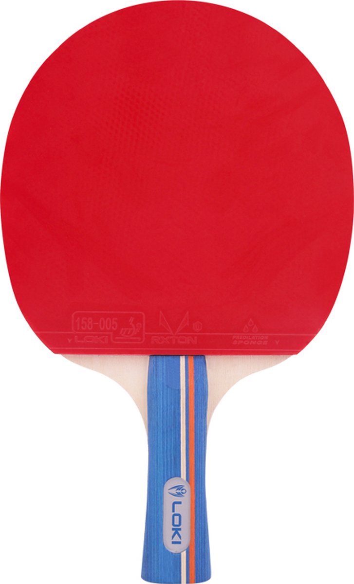 Loki - Professionele tafeltennis set - 2 Tafeltennisbatjes - 2 Balletjes - Opberghoes met rits — afbeelding 2