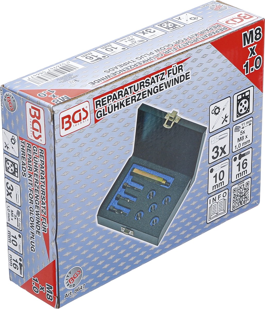 3RG Kabelreparatieset, gloeibougie voor o.a. Mercedes-Benz, Vw