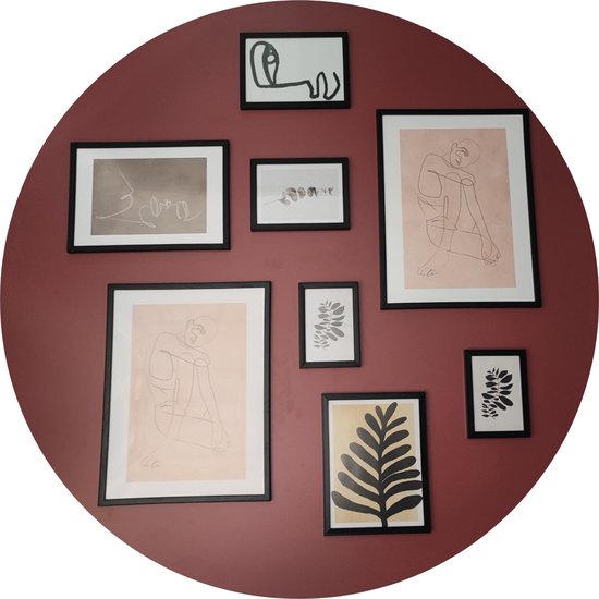 LWR CRAFTS Houten DIY fotolijst 4 x 6 Pack van 2