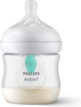 Philips Avent Natural Response Babyfles met Airfree-ventiel - 1 Fles - 125 ml - 0+ maanden - Snelheid 2-speen - SCY670/01