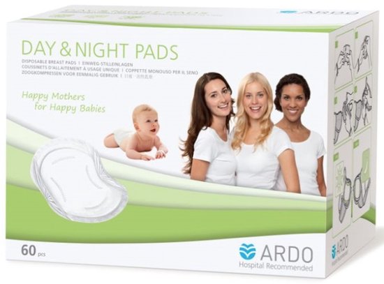 Ardo Day And Night Pads Zoogcompressen 60 stuks van Ardo — afbeelding 3