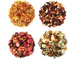 Theeselectie IJsthee Fruit - 4 soorten losse thee - 4 x 25 gram
