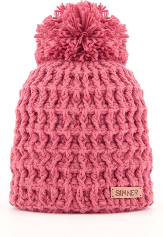 Sinner Nordic II Beanie Muts - Red