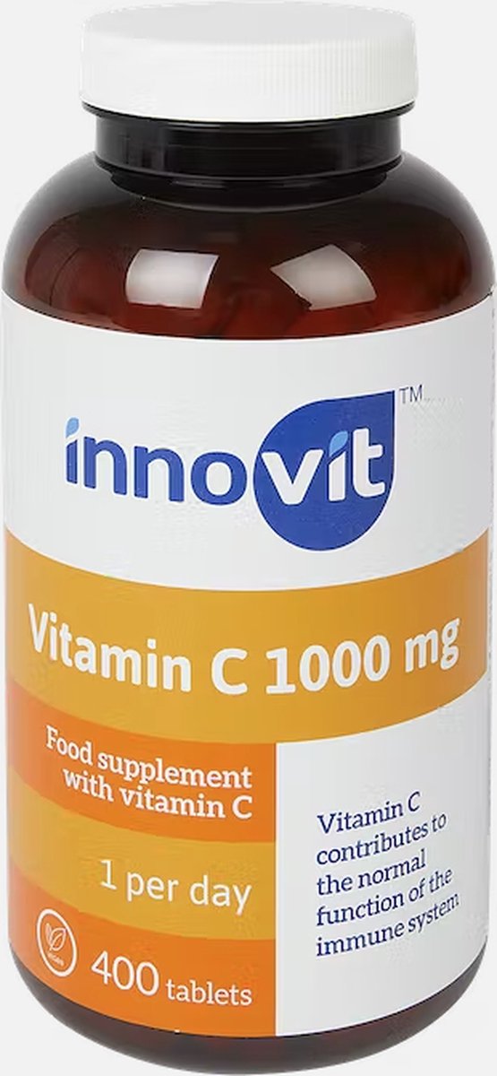 InnoVit - Vitamine c1000mg - 400 tabletten - 1 per day