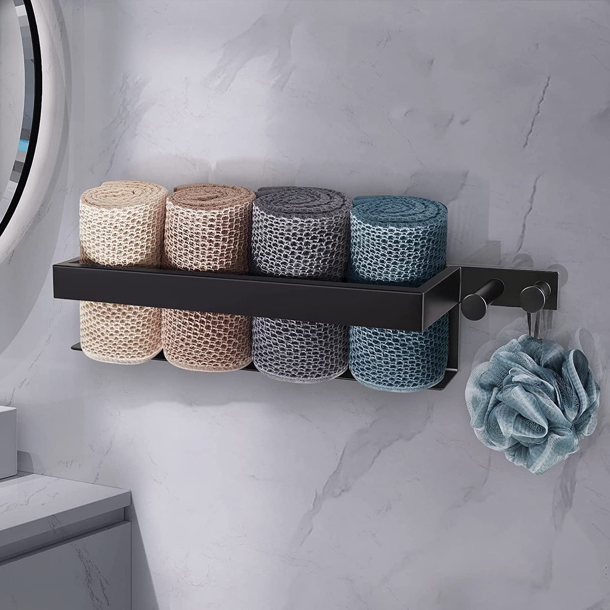 Handdoekhouder - Handdoekstang – Handdoekrek – Badkamer accessoires