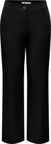 Only Pants Onllana-berry Mid Straight Pant Tlr Noos 15267759 Noir Taille Femme - W36