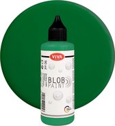 Viva Decor Blob Paint - 90ml - Schilderen- Verf - 3d effect - Nieuw, Kleurrijk - Ontspannend - Creative Hobby - DIY - Knutselen - Vrije tijd - Handwerken - Groen