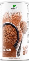 Nature's Finest Cacaopoeder Bio | Gemalen en biologisch geproduceerd cacaopoeder - Bron van magnesium, ijzer, zink, Premium kwaliteit, Rawfood