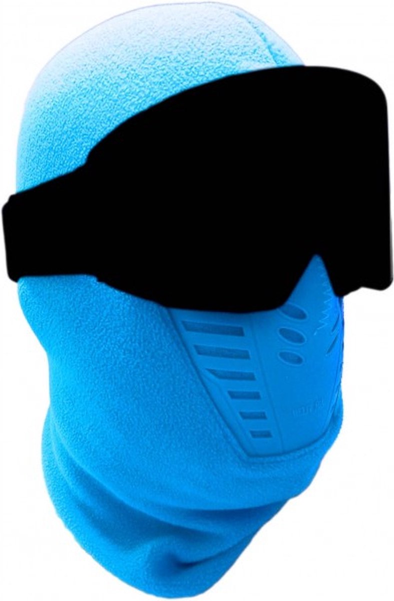 Balaclava Snowboardbril -Bivakmuts BornOnBoard Blauw