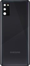 Batterij Cover Samsung Galaxy A41 Originele Samsung Back Cover Zwart