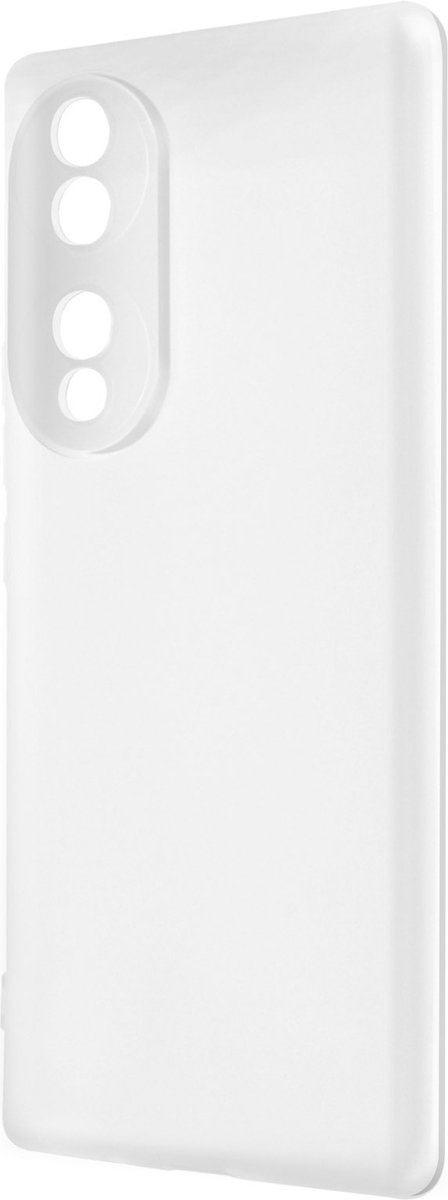 Geschikt voor Honor 70 Case Sterk Soepel en Flexibel Siliconegel Transparant