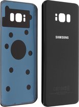 Batterijklepje Geschikt voor Samsung Galaxy S8 Plus Vervangende achterklep Zwart