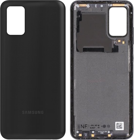 Originele Samsung Galaxy A03s Batterij Cover Zwart